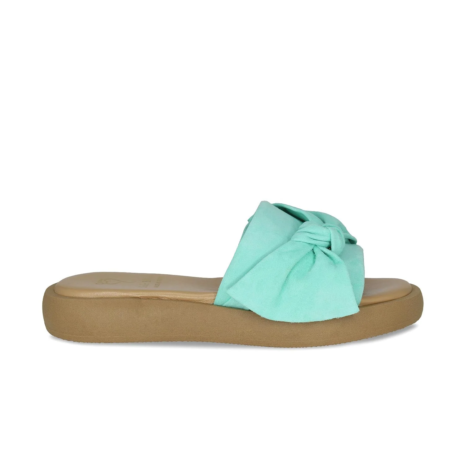 Bailey: Aqua Suede