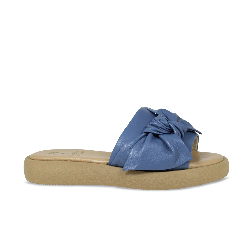 Bailey: Denim Blue Leather