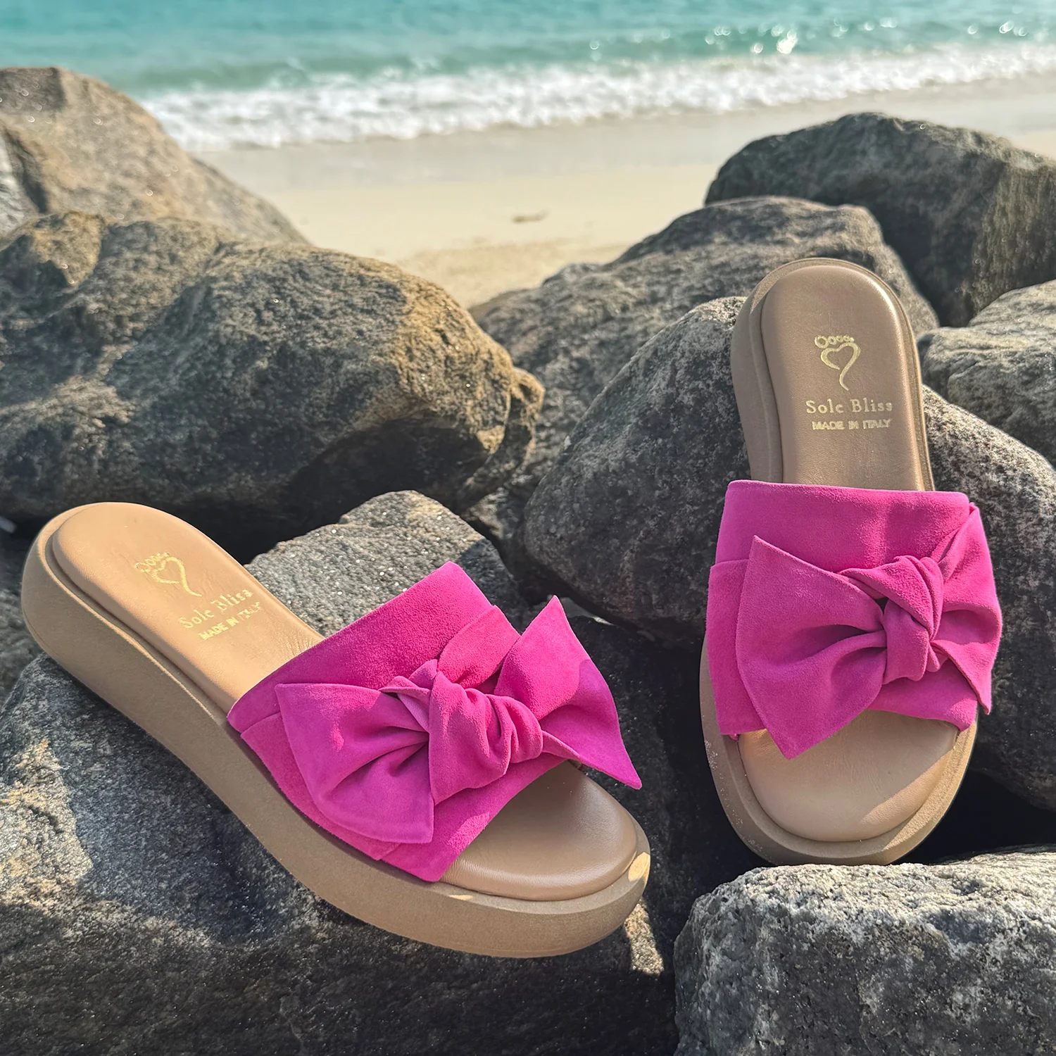 Bailey: Fuchsia Suede - Image 4