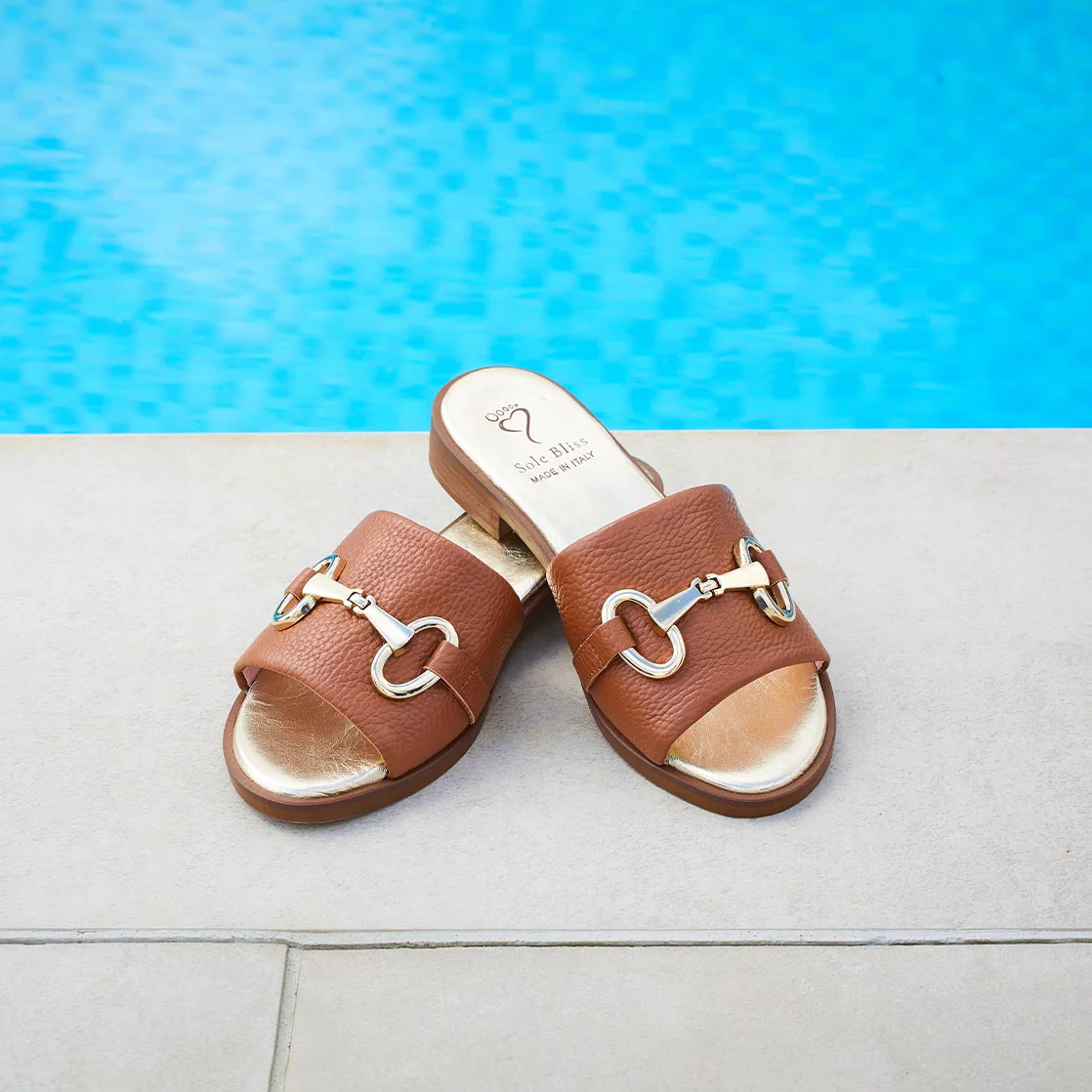 Bardot: Tan Leather - Image 3