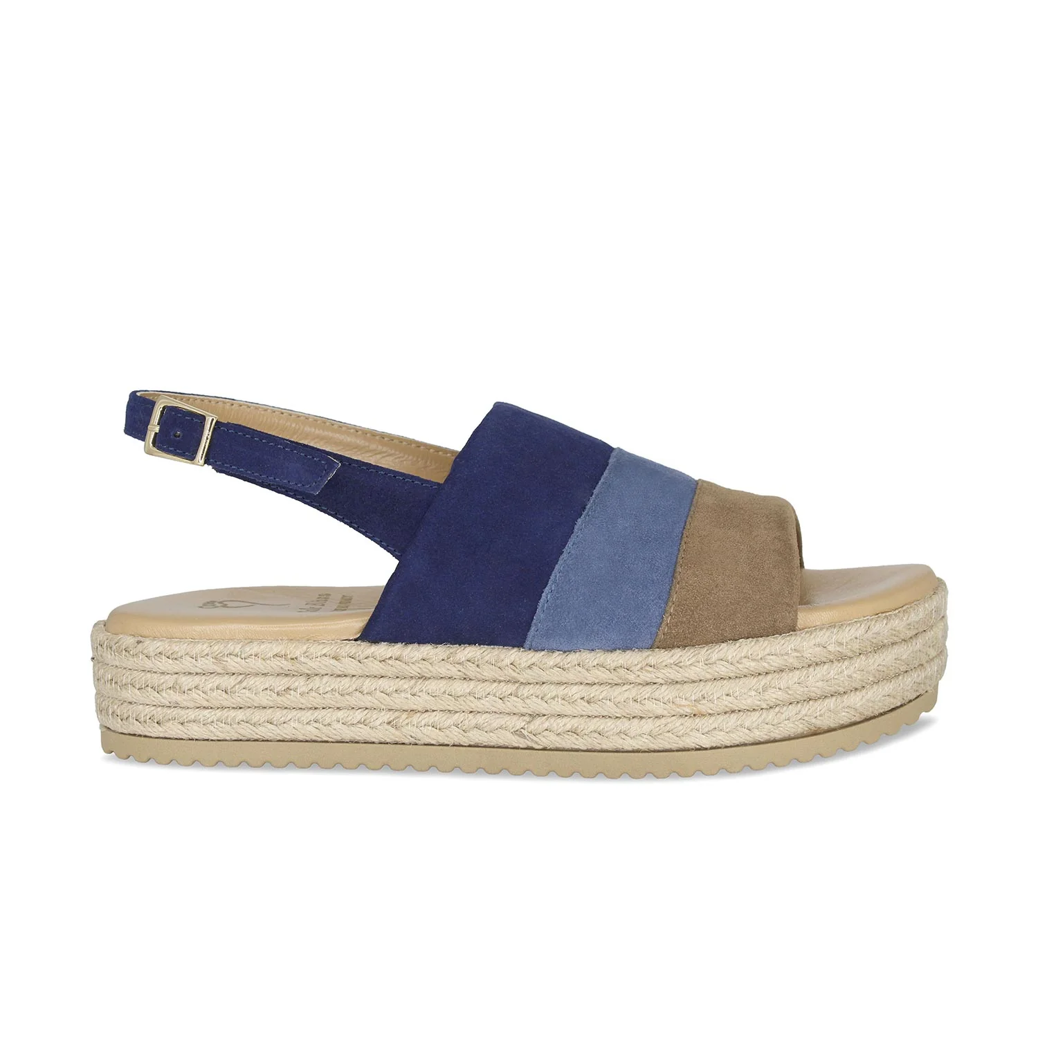 Bertie: Denim Suede Multi