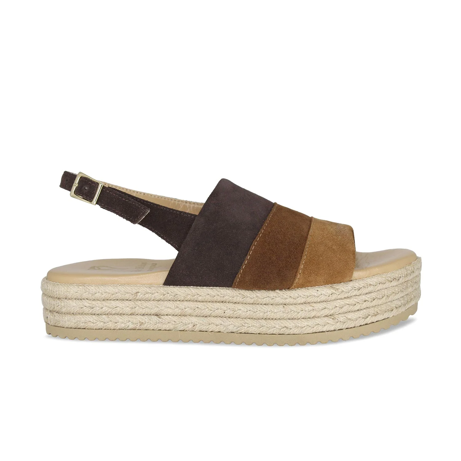 Bertie: Tan Suede Multi