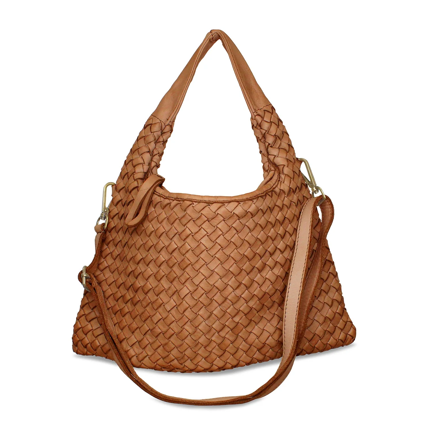 Bronte: Tan Weave Leather - Image 2