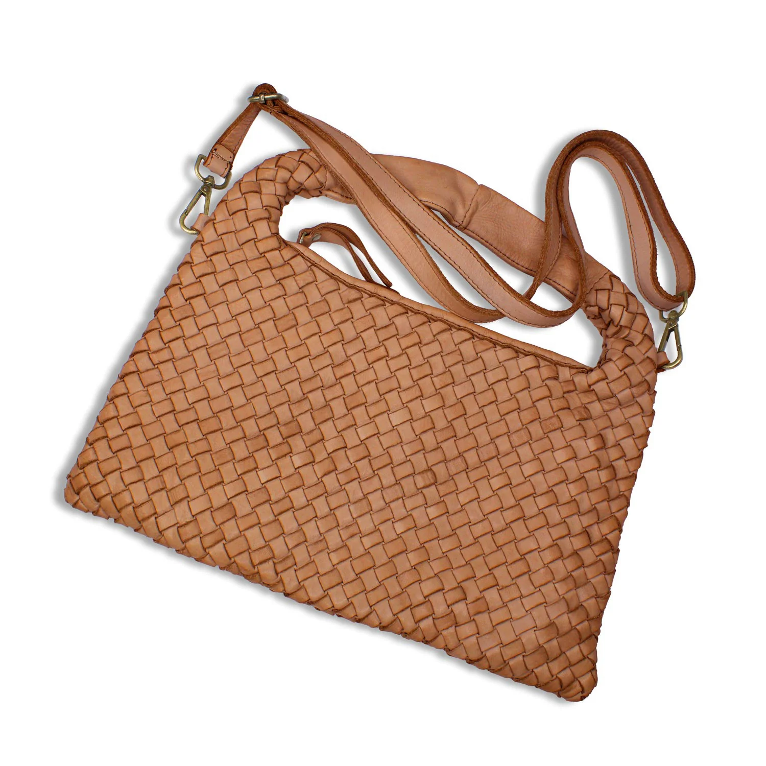 Bronte: Tan Weave Leather - Image 4