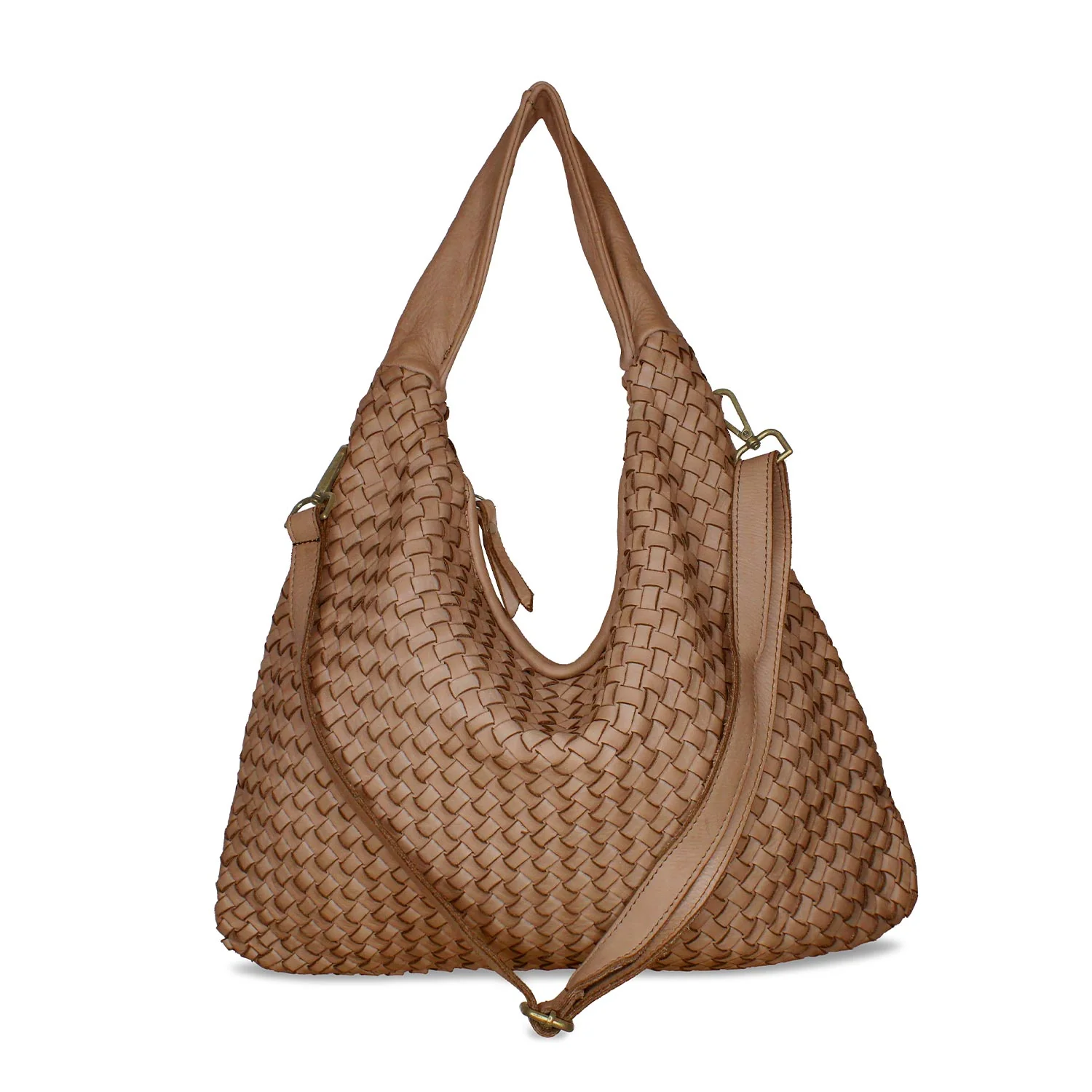 Bronte: Taupe Weave Leather - Image 3