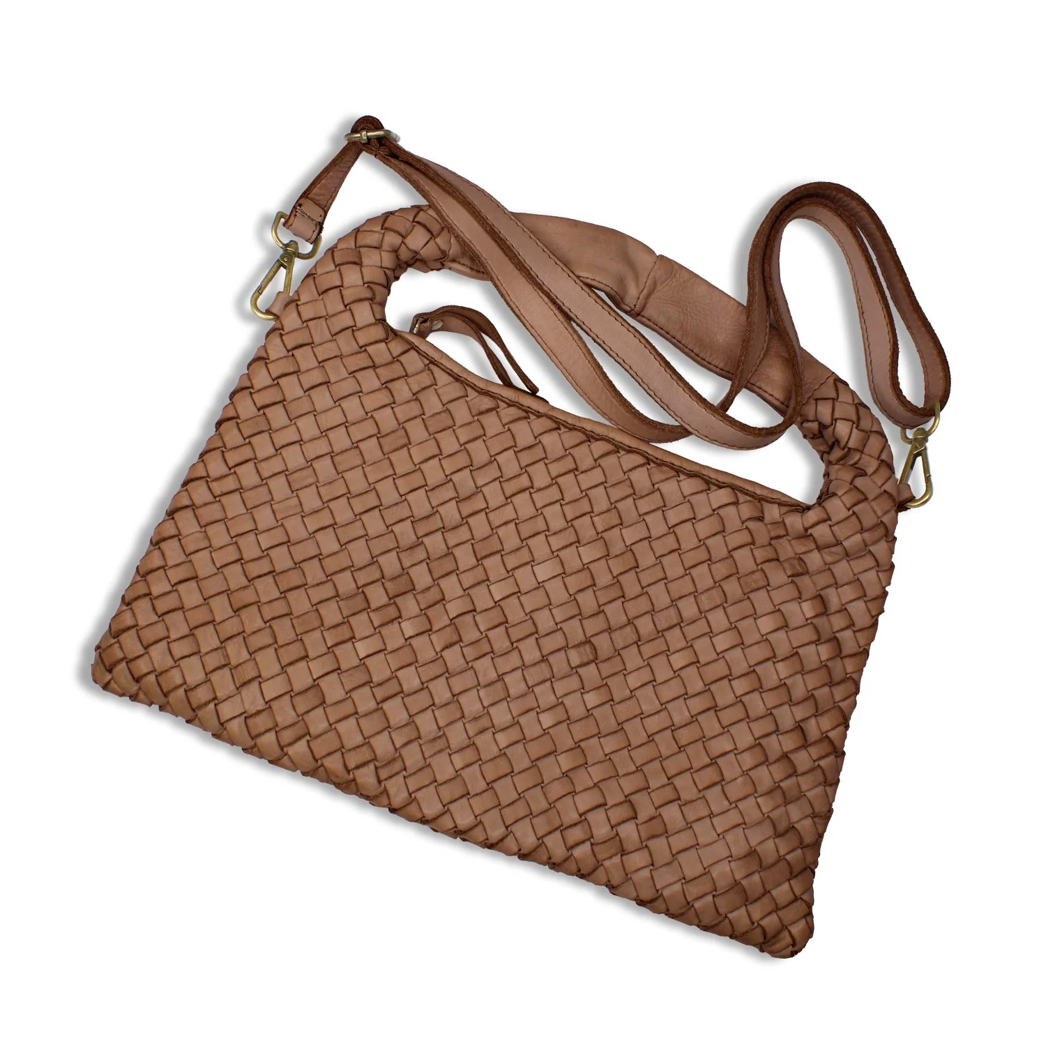 Bronte: Taupe Weave Leather - Image 5
