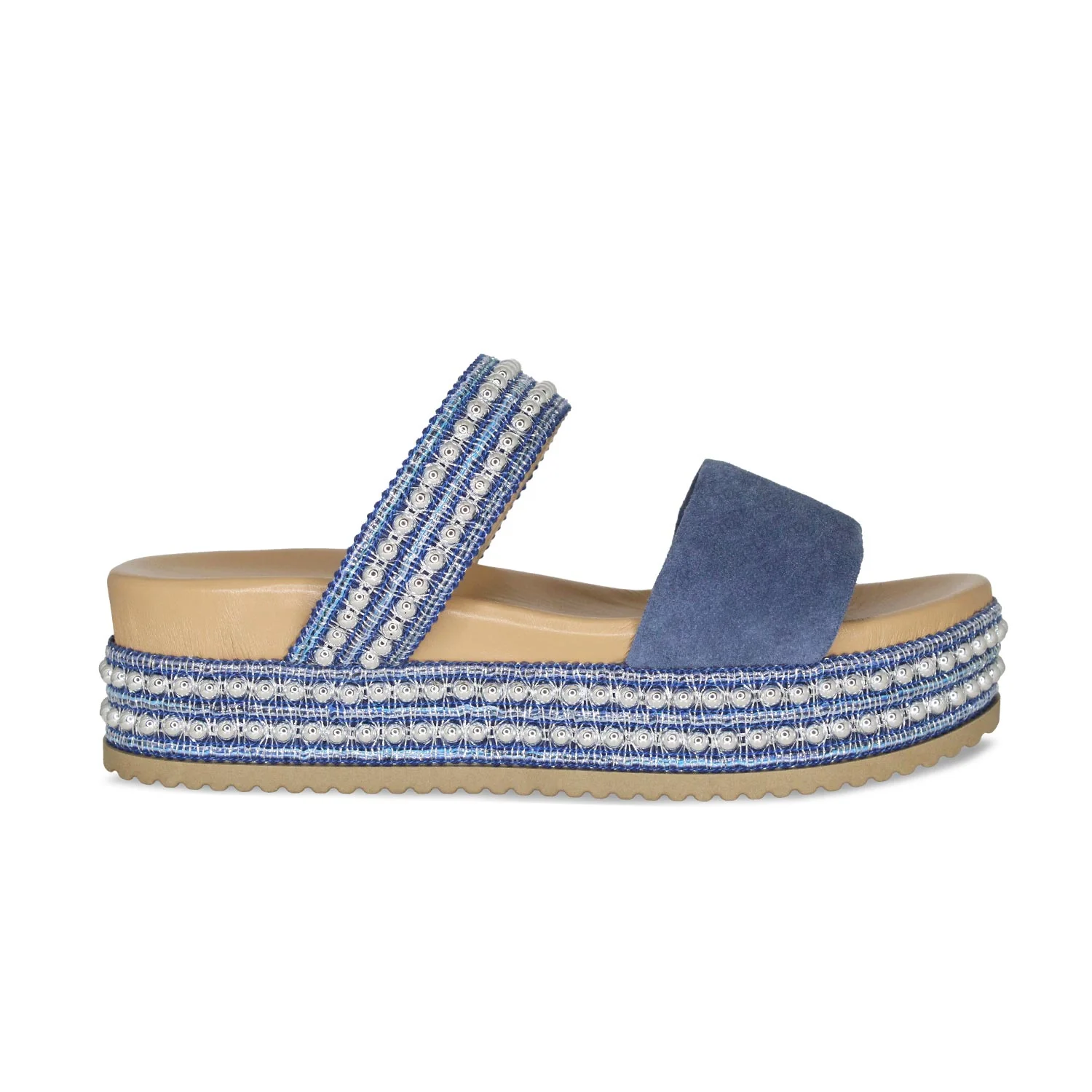 Brooke: Denim Suede