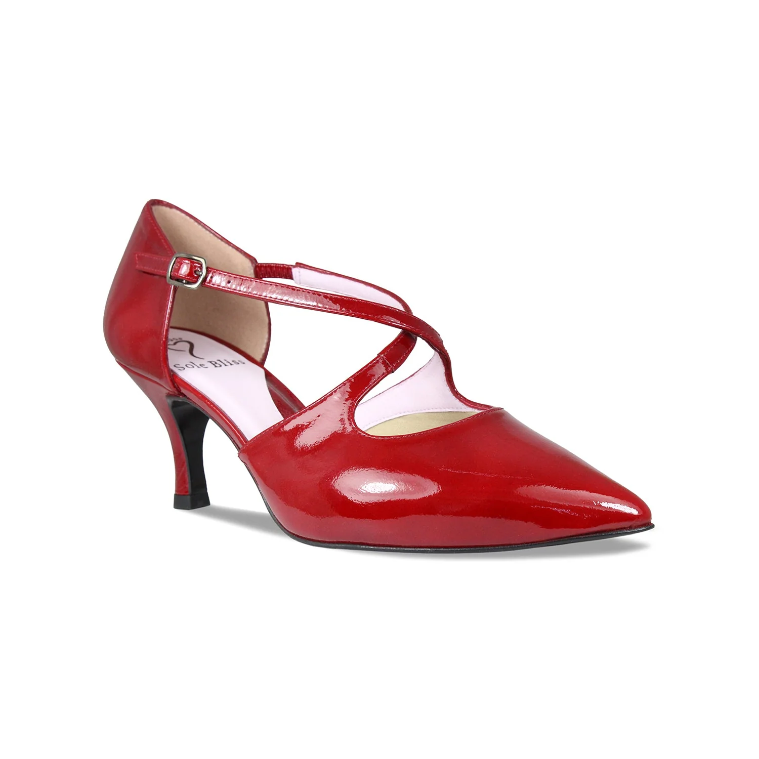 Cecilia: Deep Red Patent Leather - Image 3