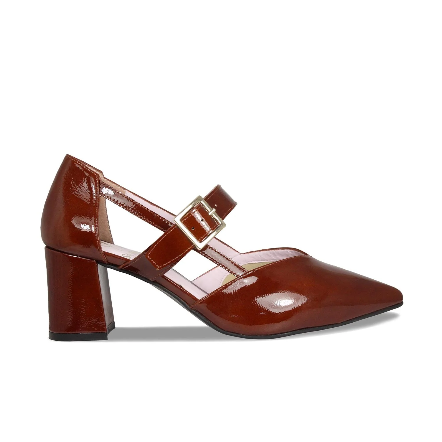 Chloe: Chestnut Patent Leather