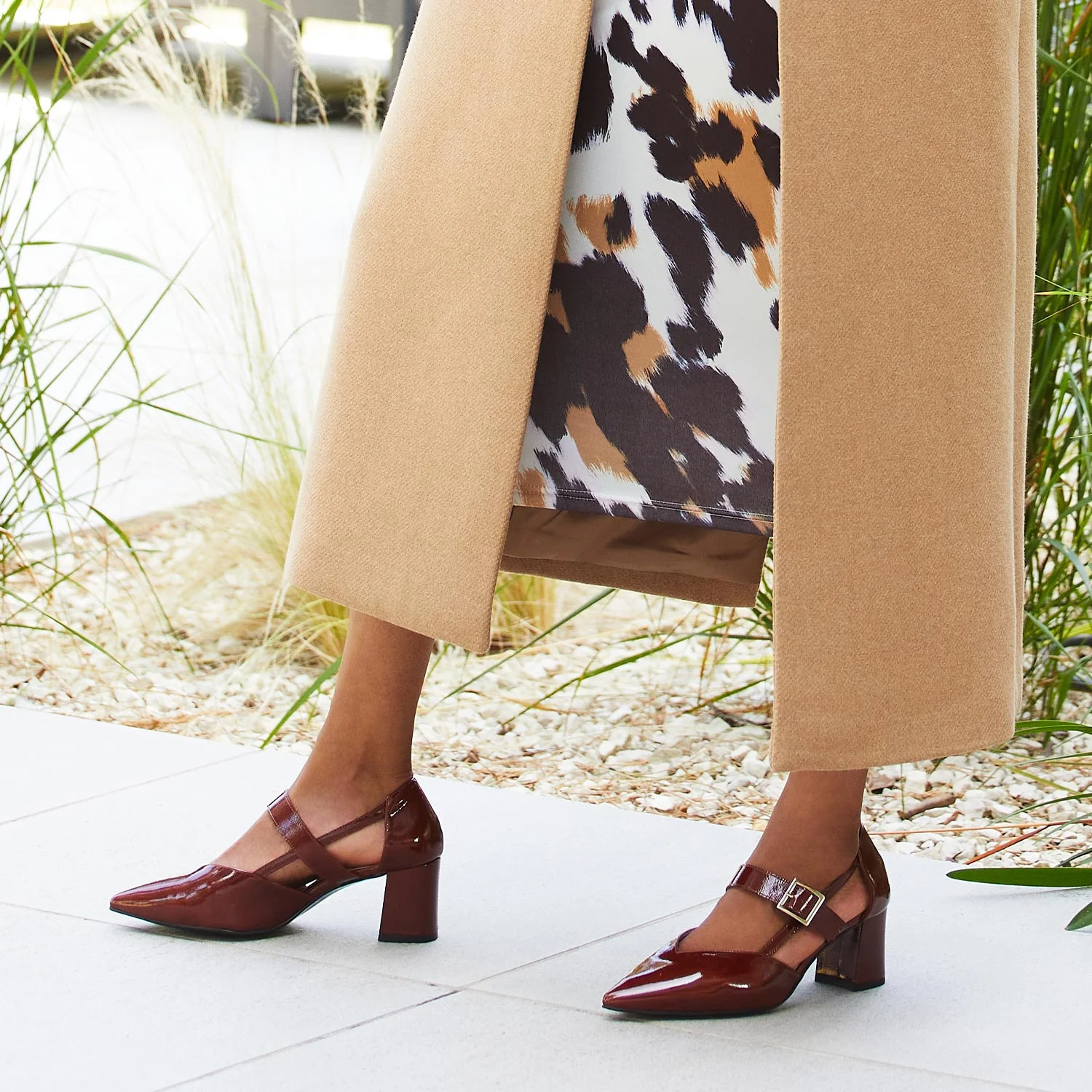 Chloe: Chestnut Patent Leather - Image 4