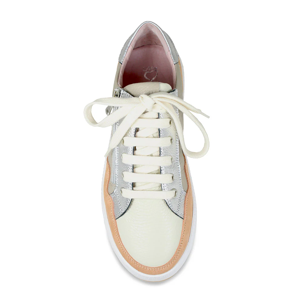 Dandy: Pale Taupe Leather & Multi - Image 3