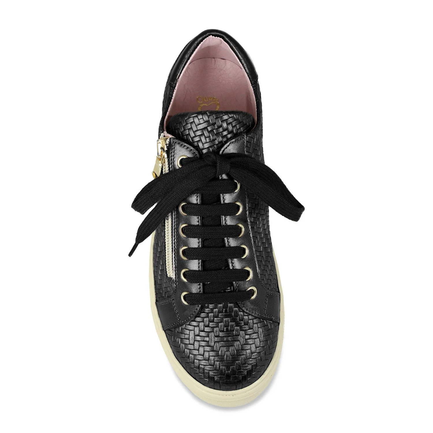 Feather: Black Leather Weave - Image 3