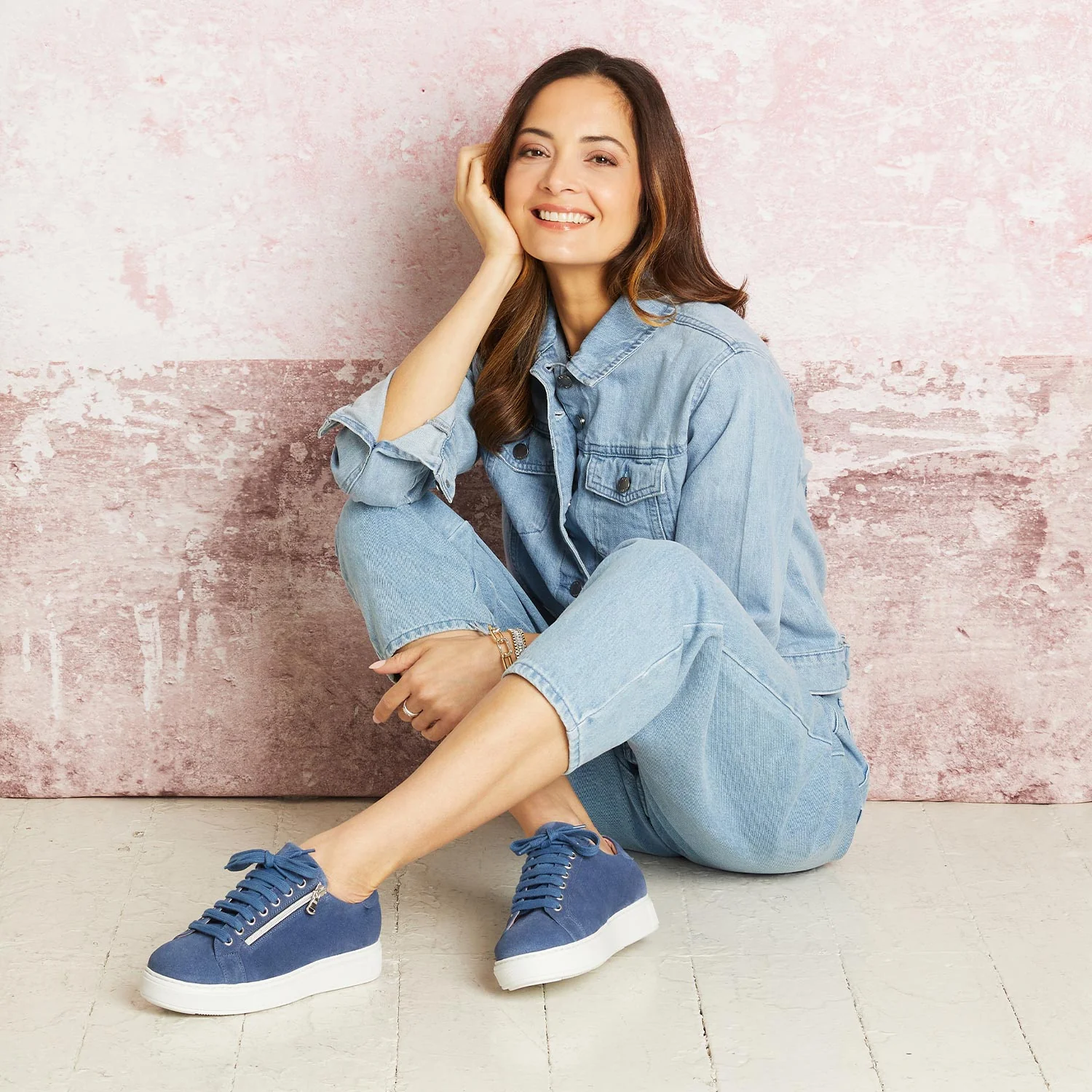 Feather: Denim Suede - Image 2