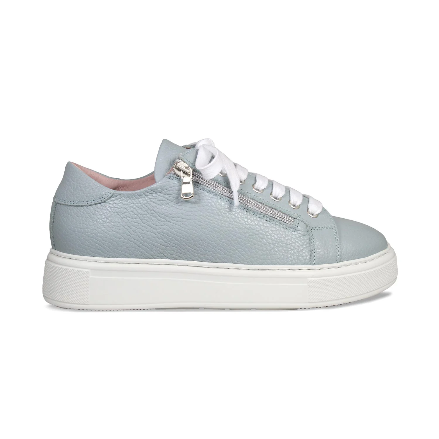 Feather: Pale Blue Leather