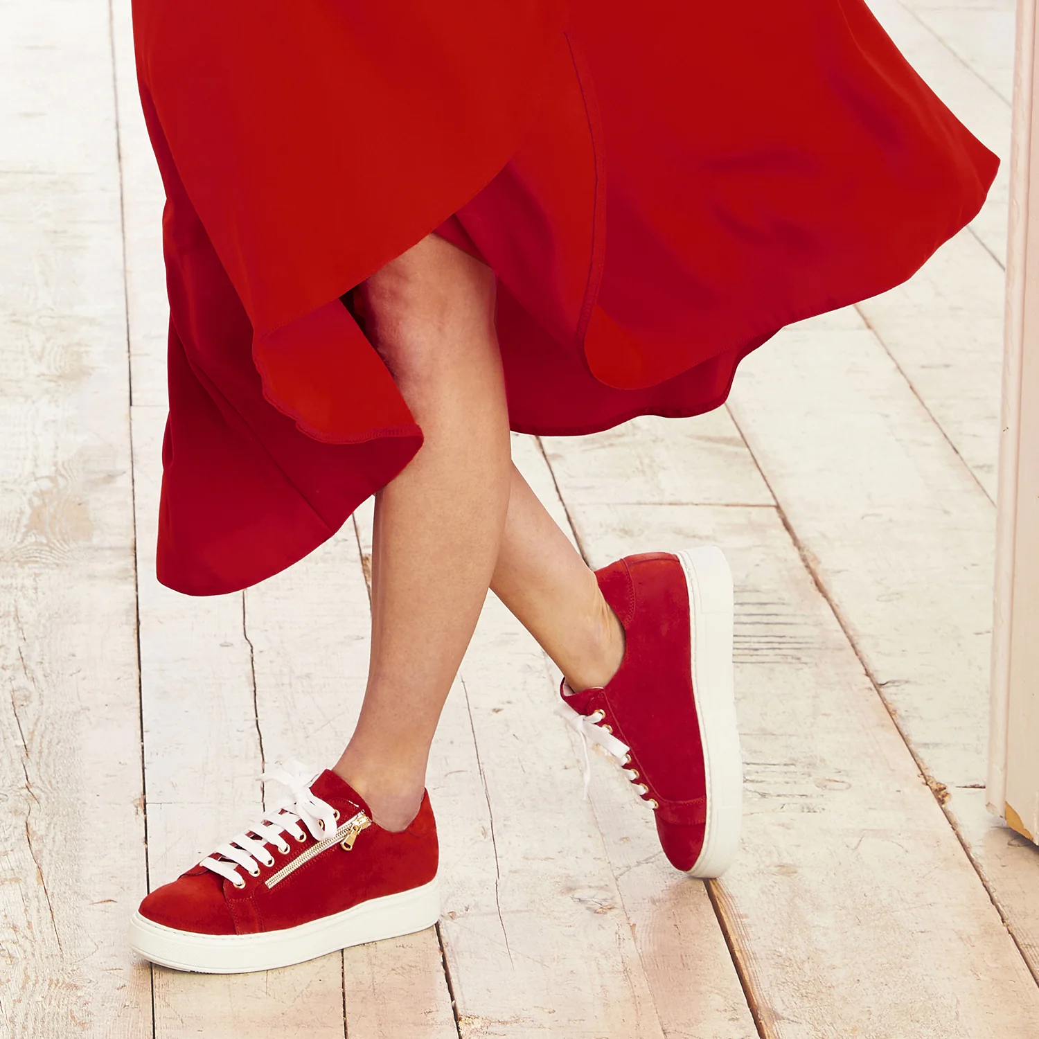 Feather: Red Suede - Image 2