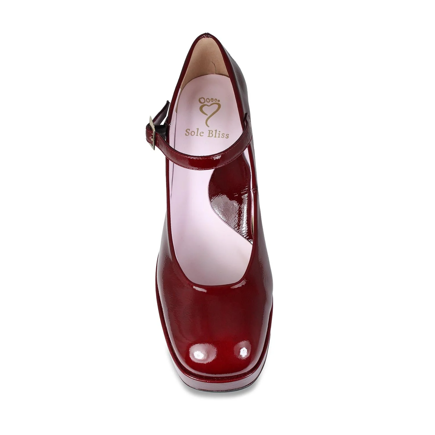 Gerri: Bordeau Patent Leather - Image 3