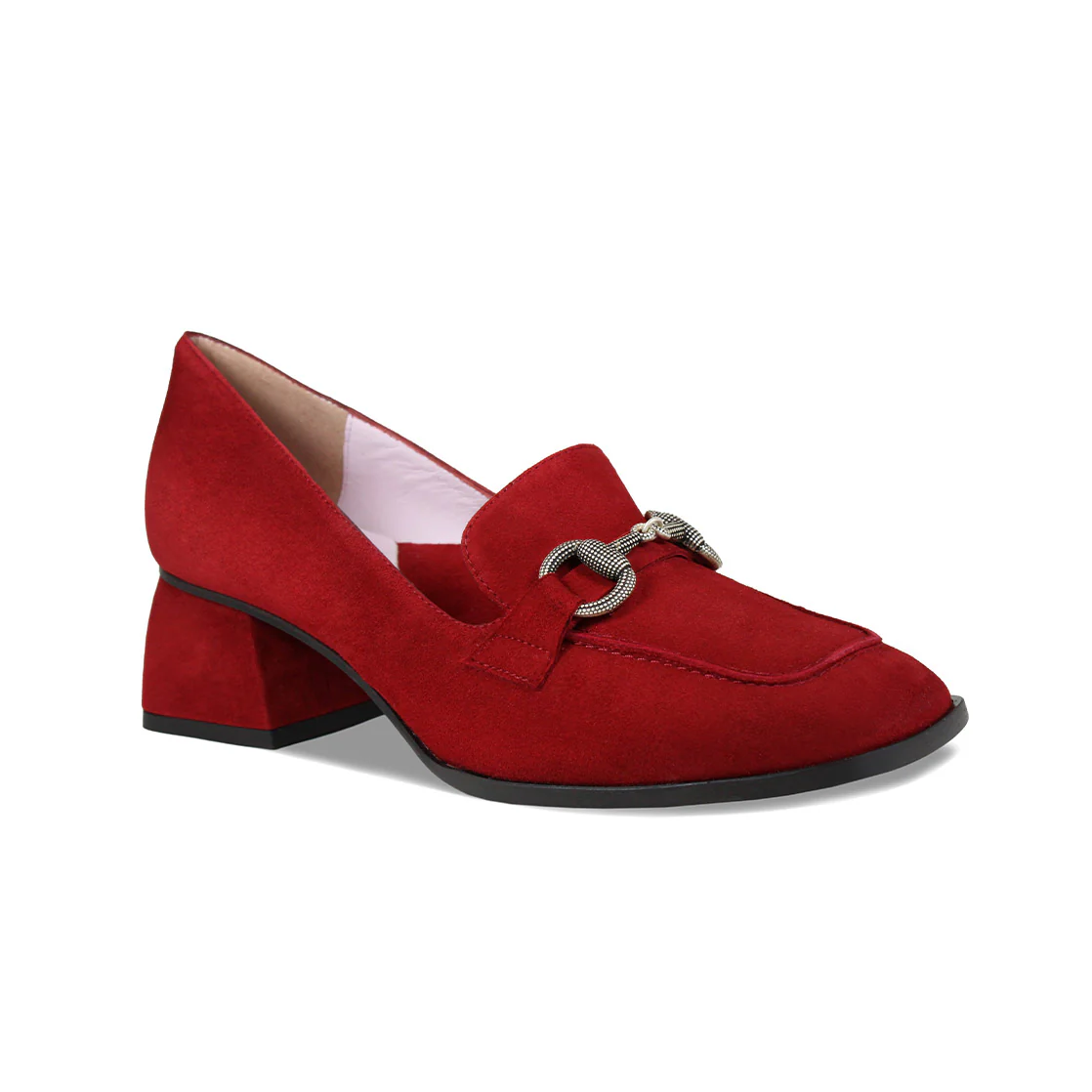 Giselle: Cherry Red Suede - Image 3