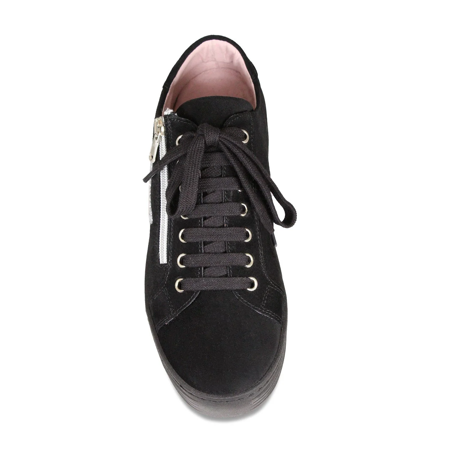 Harley-Star: Black Suede & Glitz - Image 3