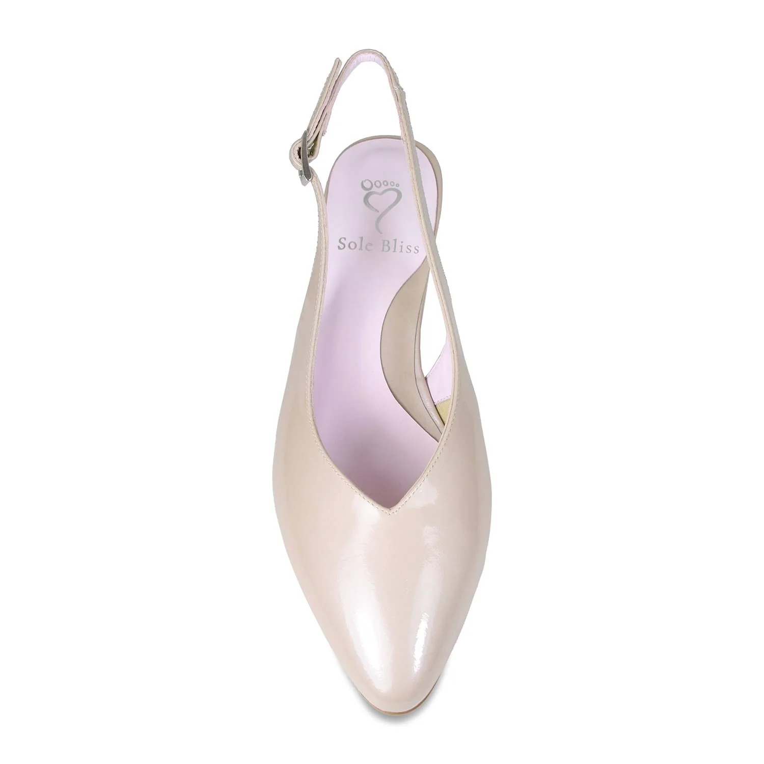 India: Pale Taupe Patent Leather - Image 4