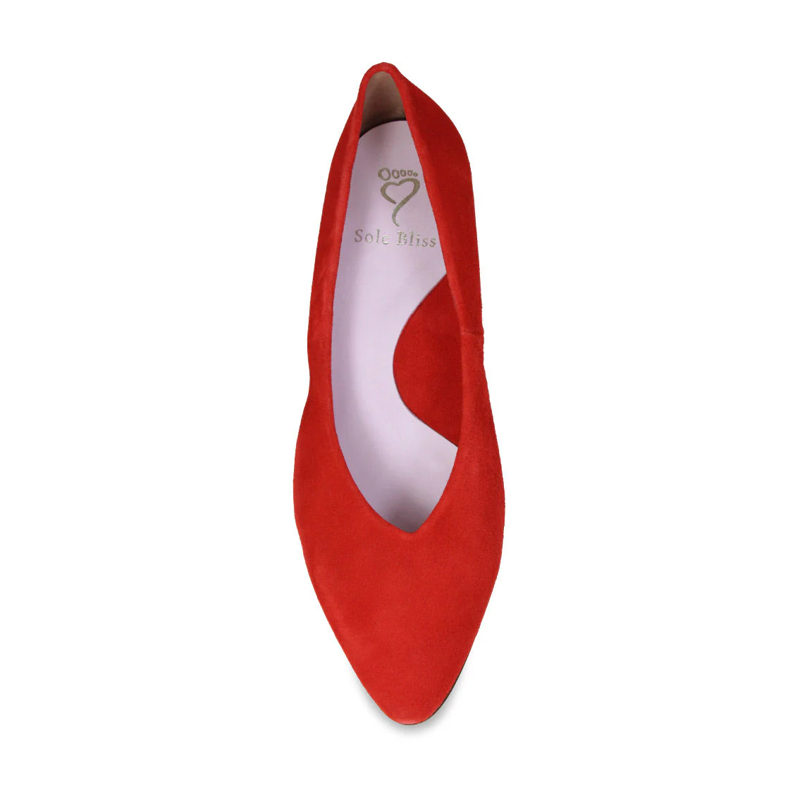 Ingrid: Coral Red Suede - Image 3