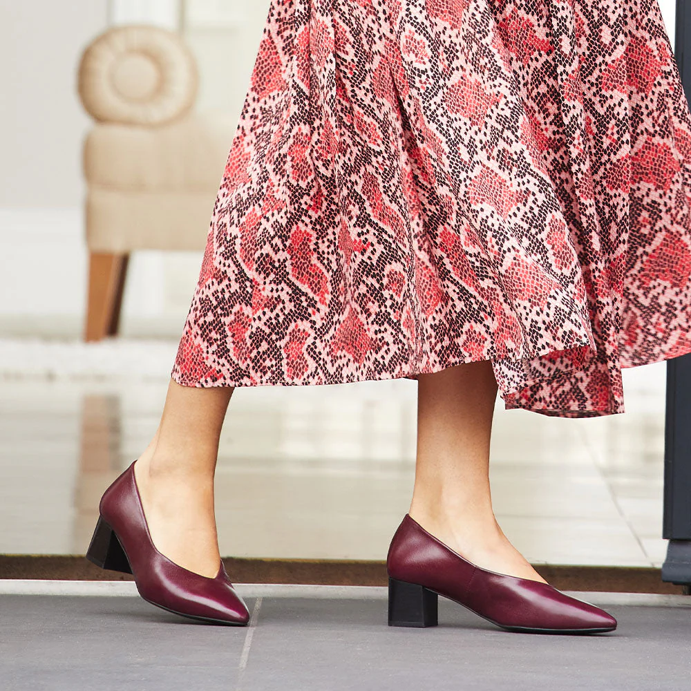 Ingrid: Plum Leather - Image 4