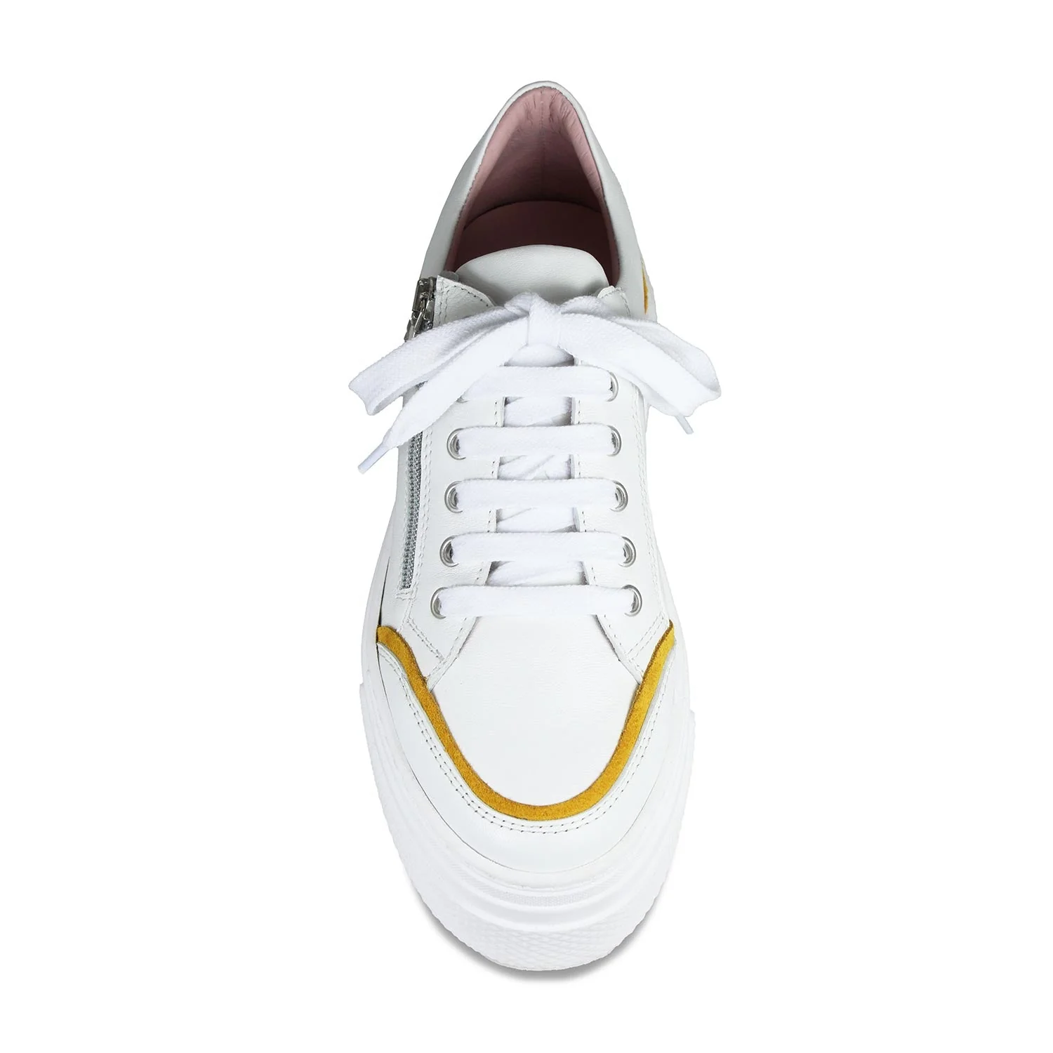 Jazz: White Leather & Sunflower - Image 3