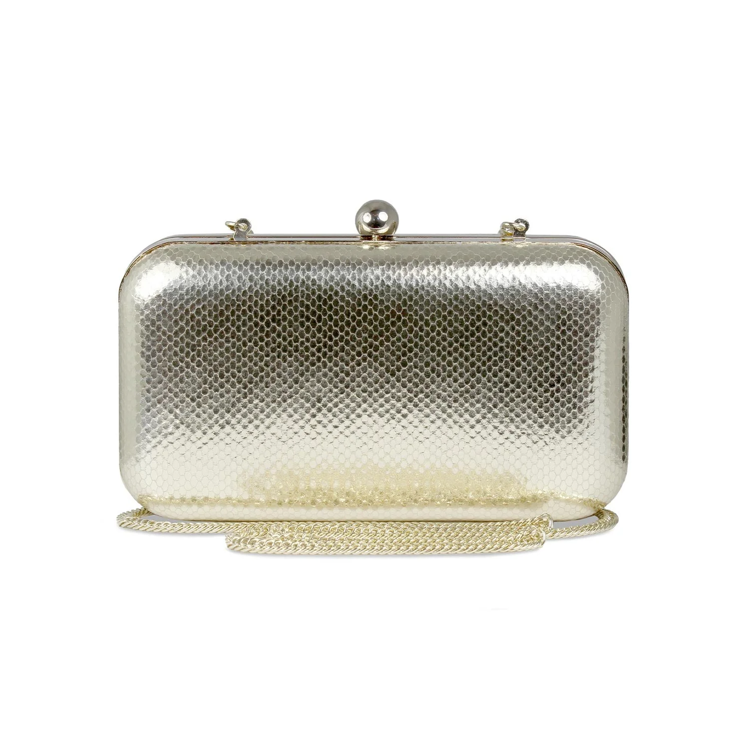 Jewel: Gold Snake Print Leather - Image 3
