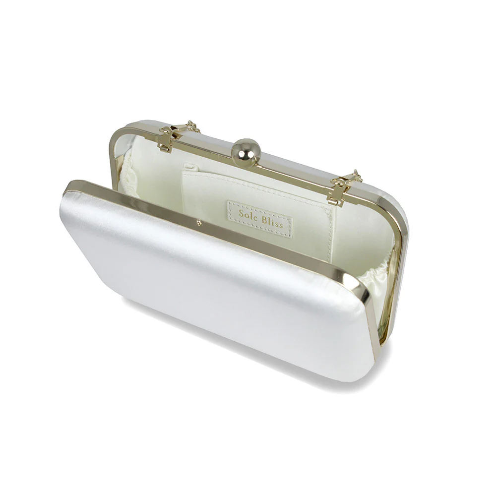 Jewel: White Satin & Gold - Image 5