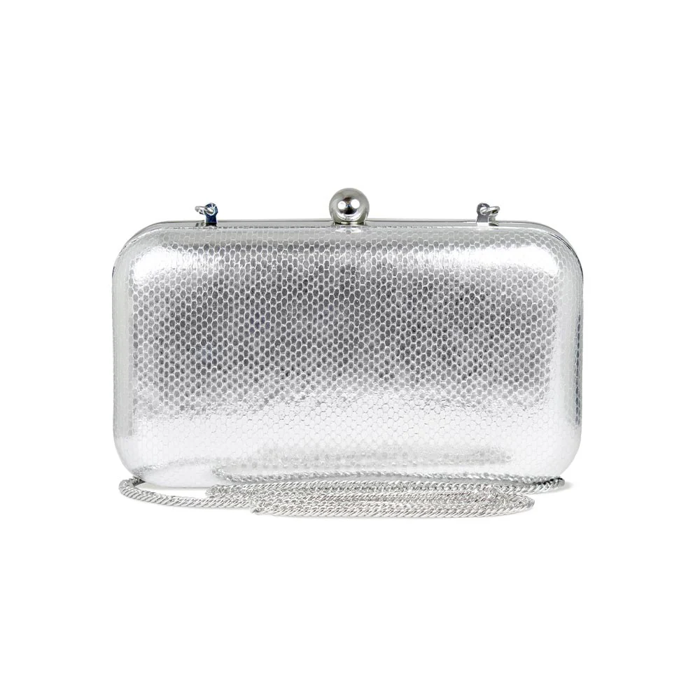 Jewel: Silver Snake Print Leather - Image 3