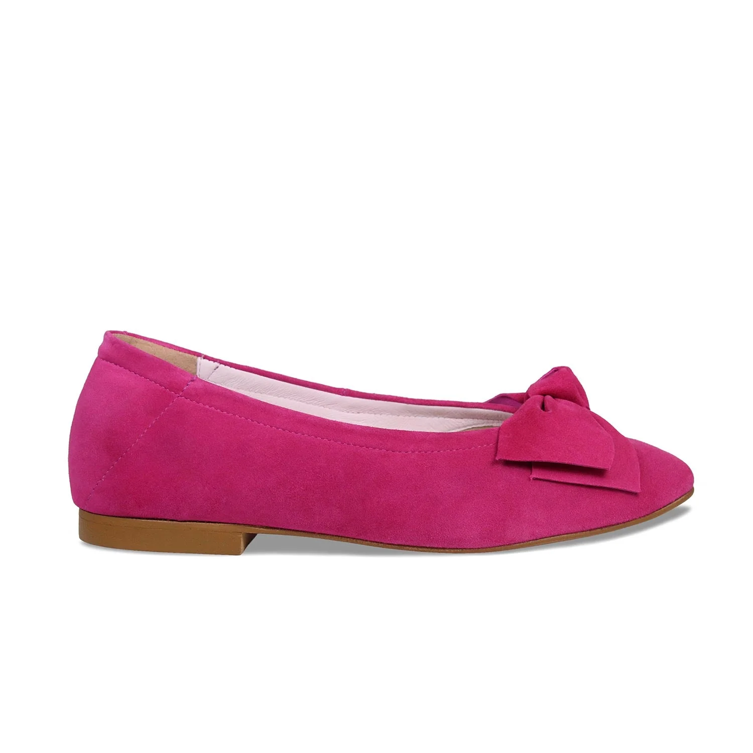 Lola: Fuchsia Suede