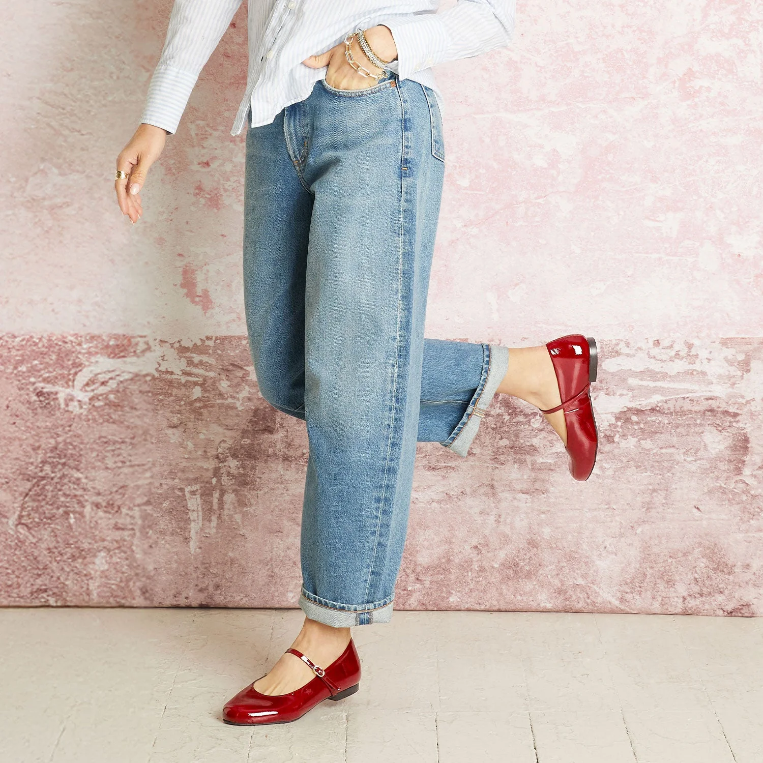 London: Deep Red Patent - Image 2