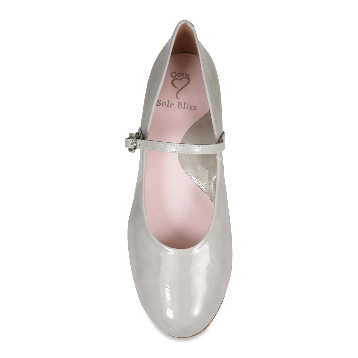 London: Pale Grey Patent Leather - Image 3