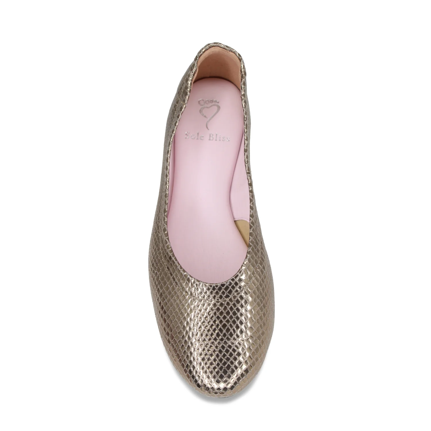 Luna: Bronze Snake Print Leather - Image 3