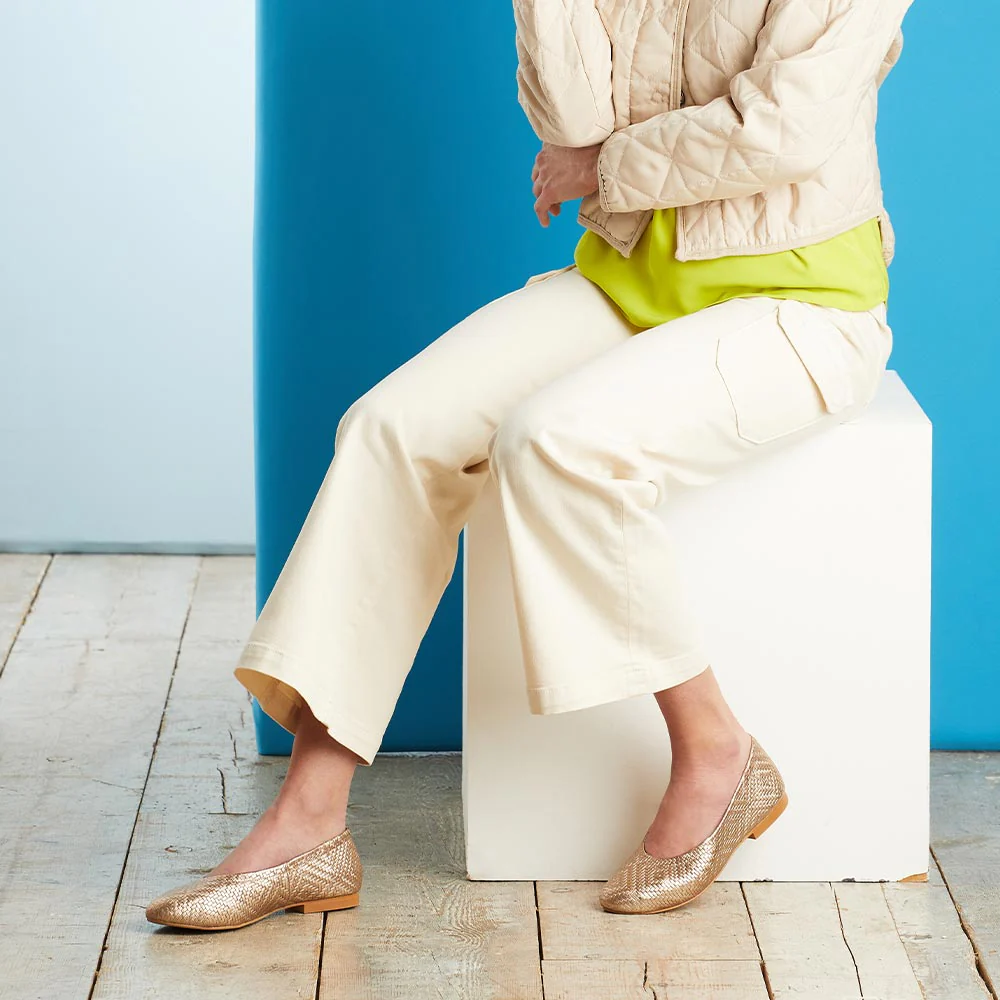Luna: Metallic Weave Leather - Image 4