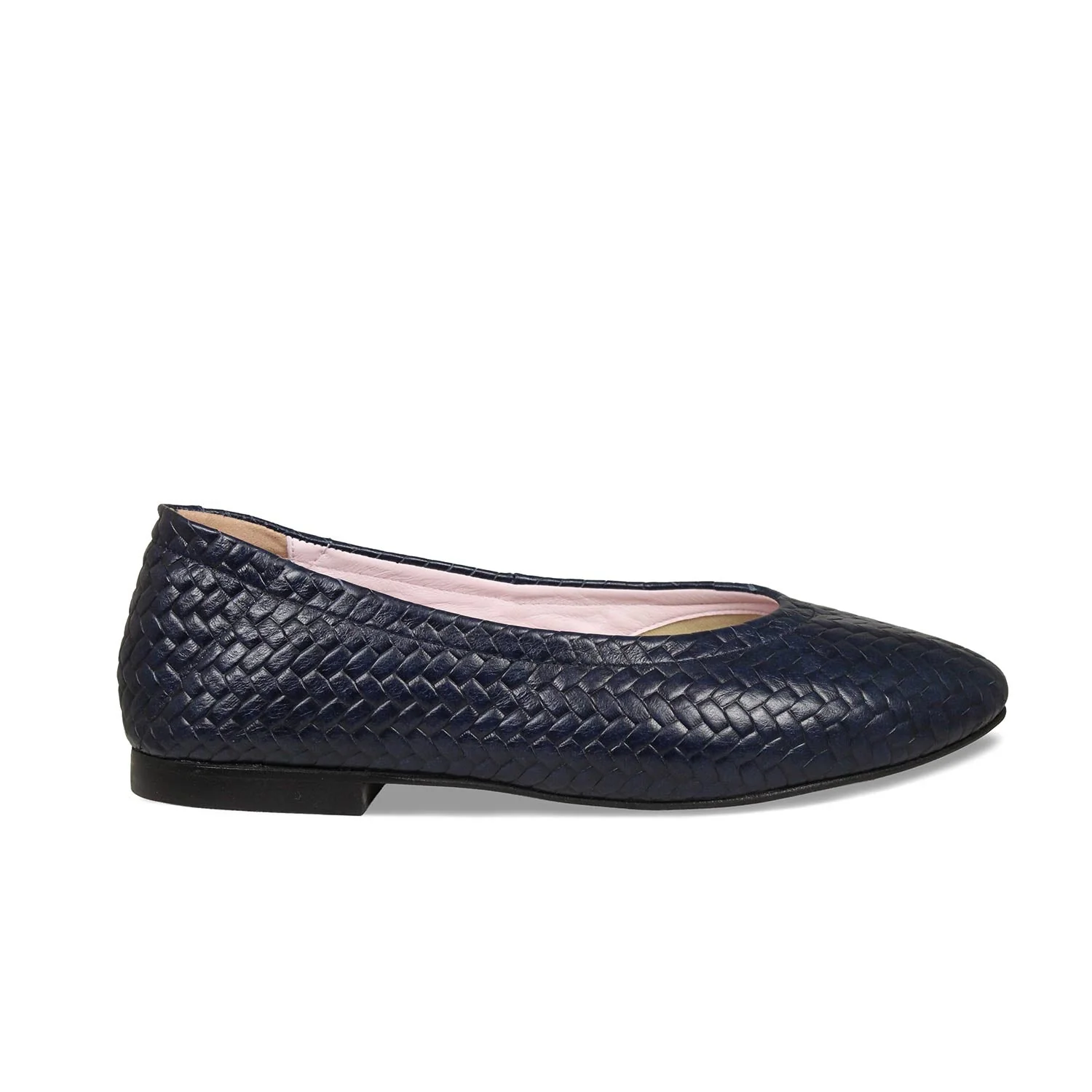 Luna: Navy Weave Leather