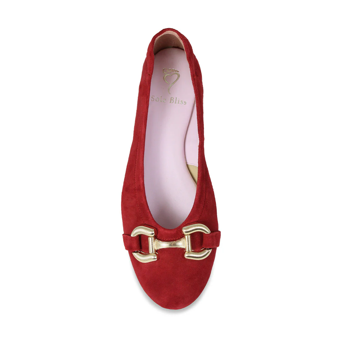 Lydia: Cherry Red Suede - Image 3
