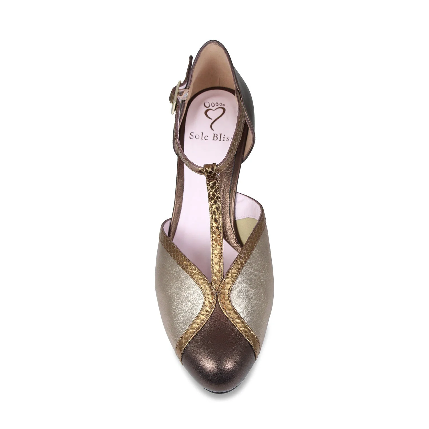 Margot: Metallic Brown Multi Leather - Image 3