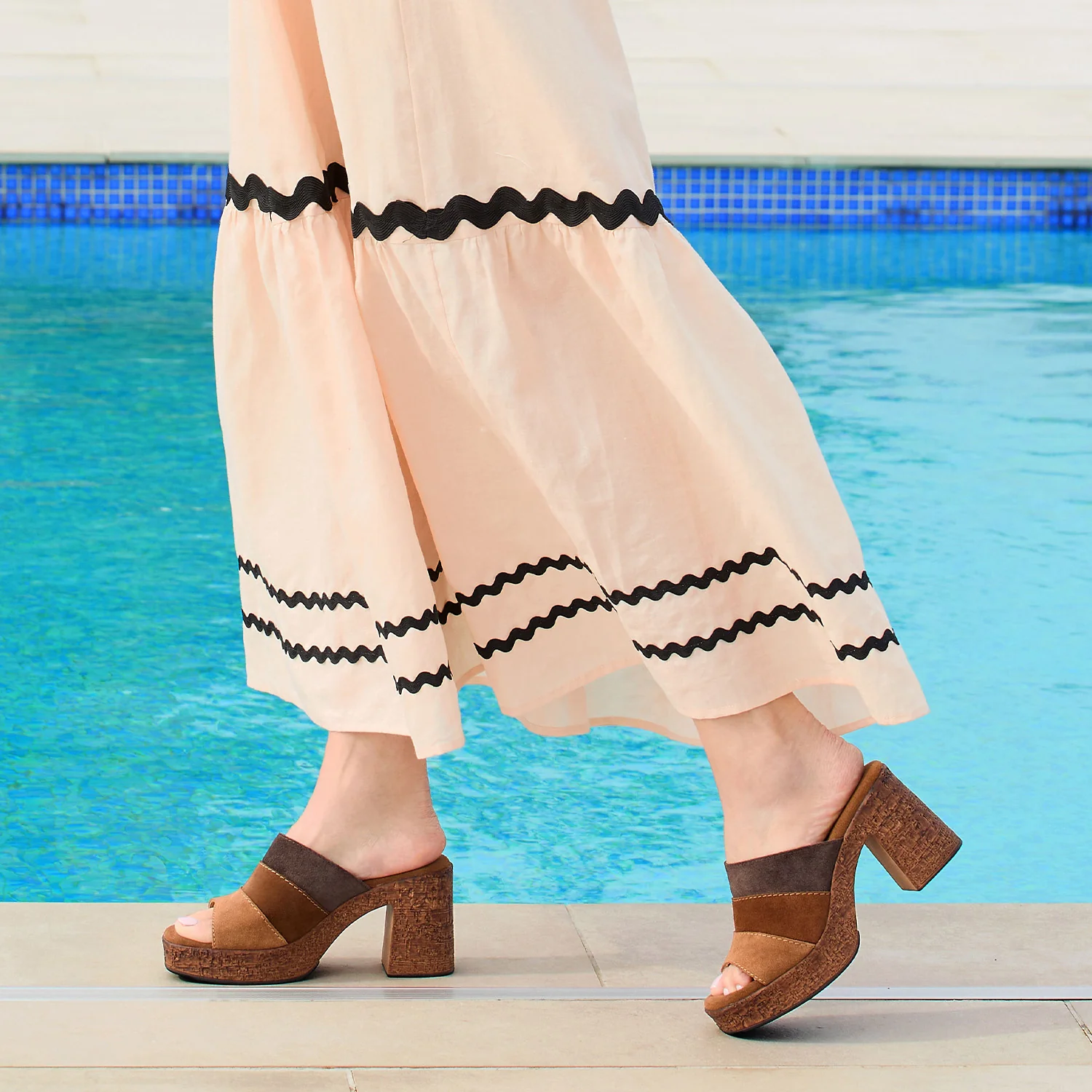 Marina: Tan Suede Multi - Image 2