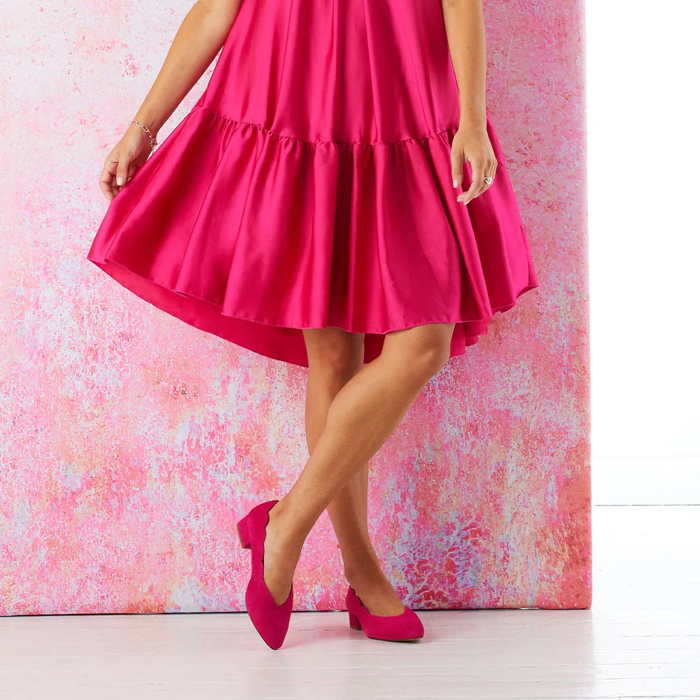 Nova: Fuchsia Suede - Image 2