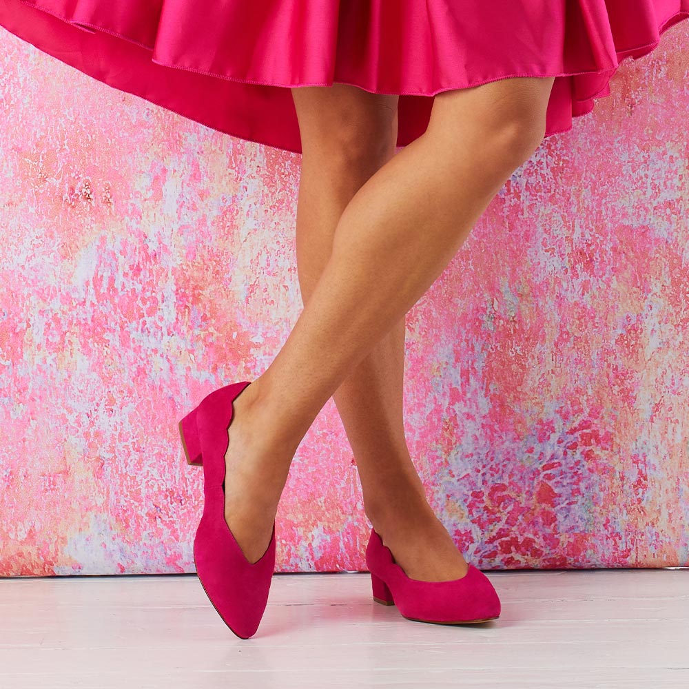 Nova: Fuchsia Suede - Image 3