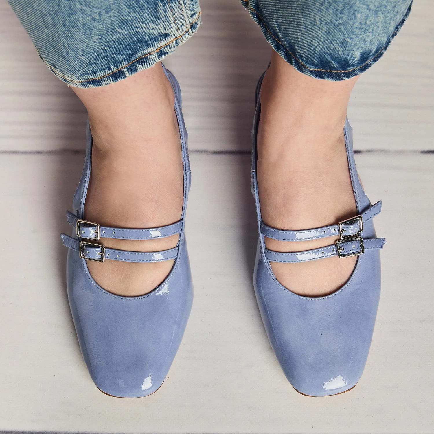 Opera: Denim Blue Patent Leather - Image 5