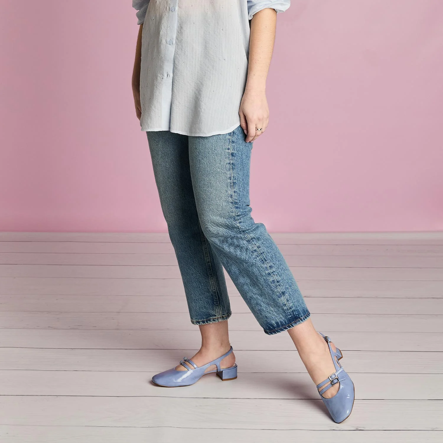 Opera: Denim Blue Patent Leather - Image 6