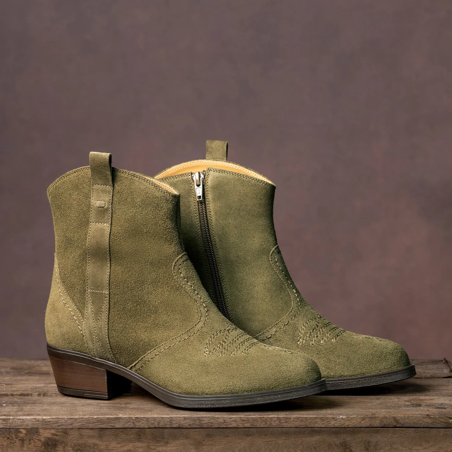 Pioneer: Khaki Suede - Image 2