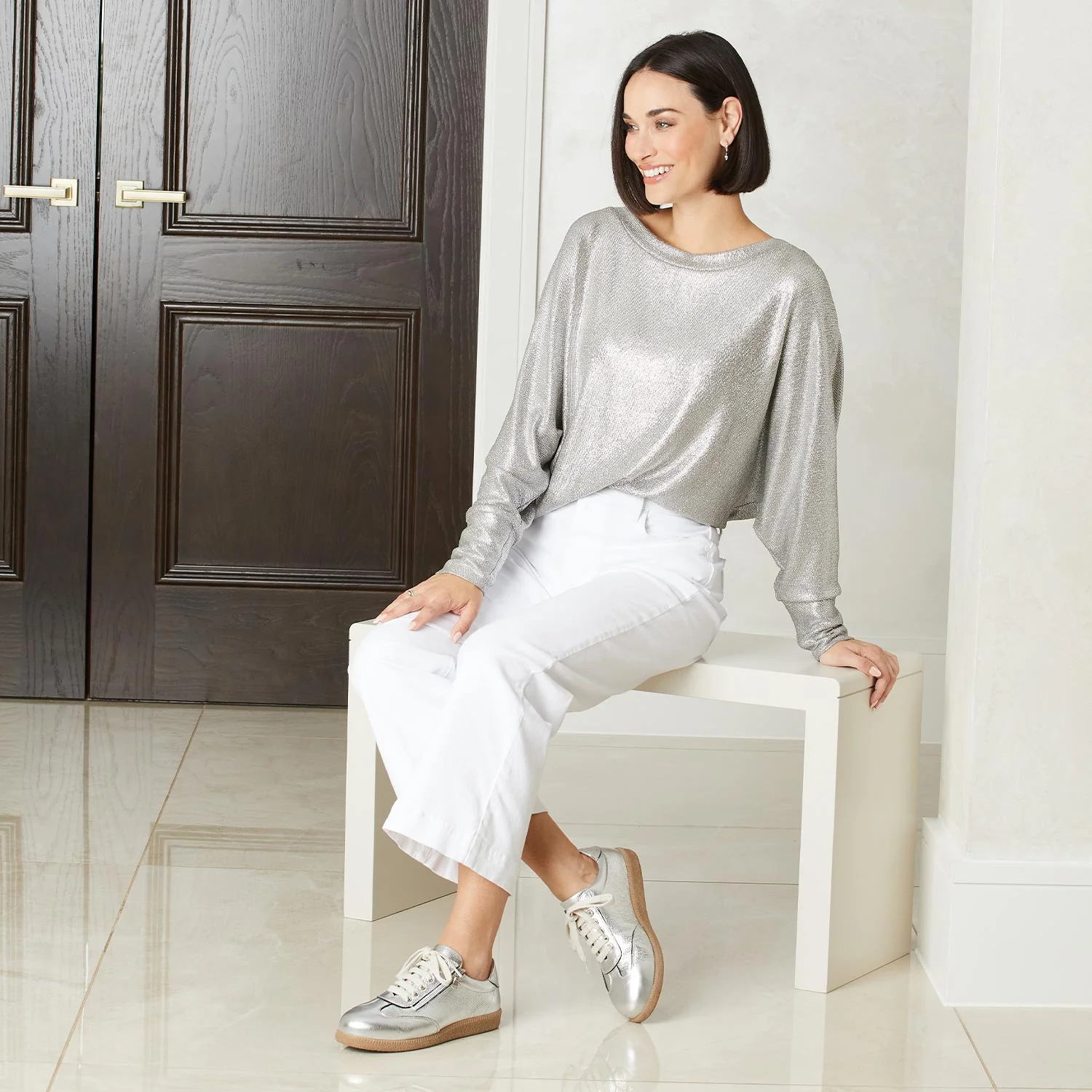 Pixie: Silver Leather - Image 2