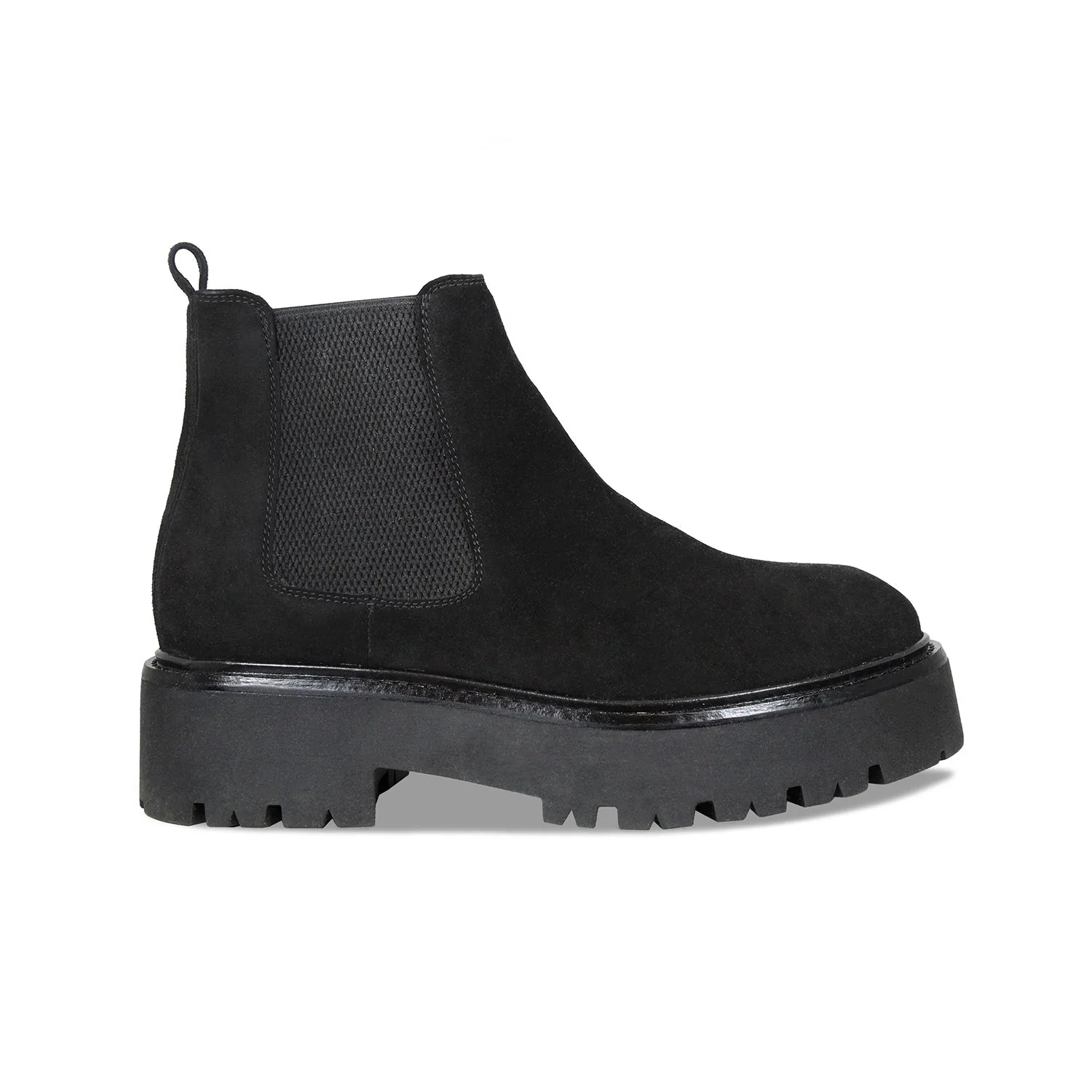 Rhea: Black Suede