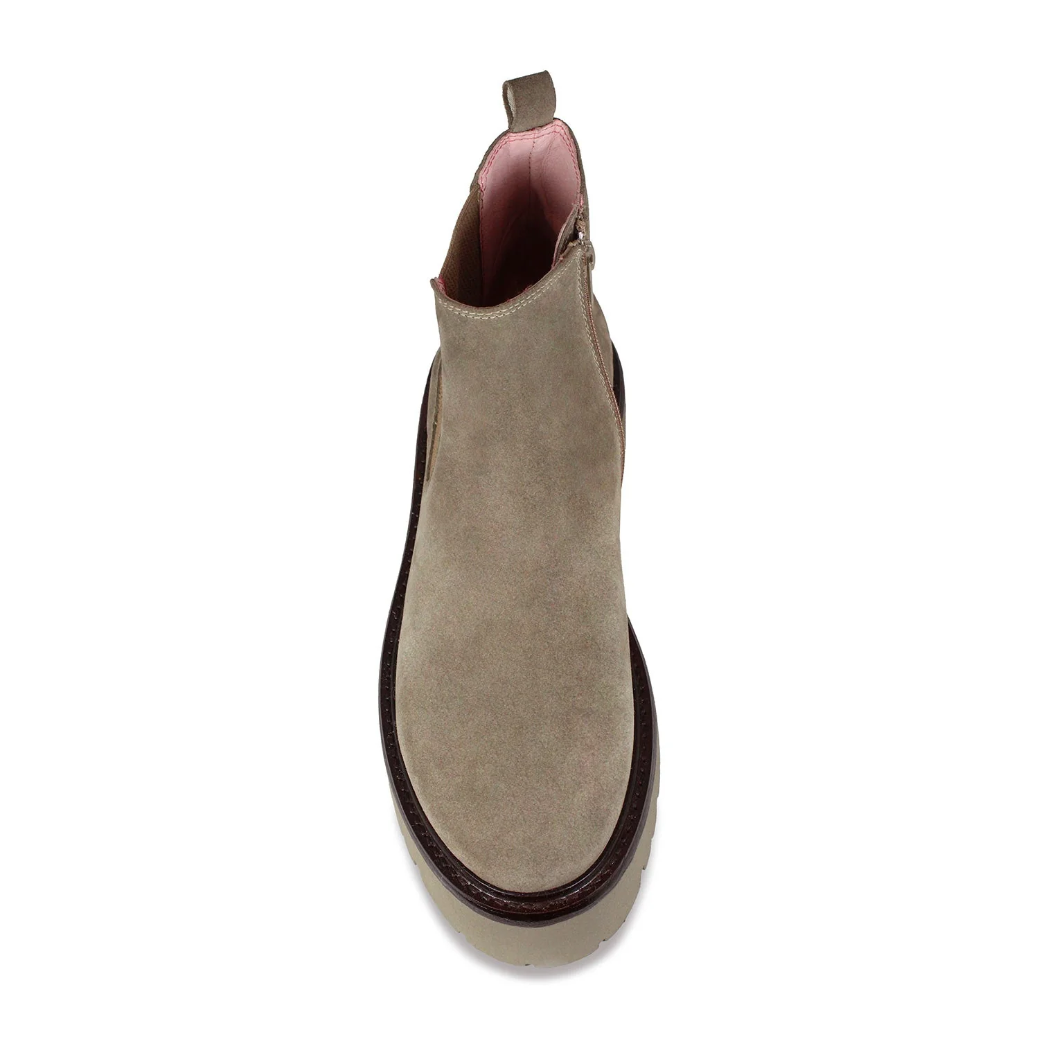 Rhea: Taupe Suede - Image 3