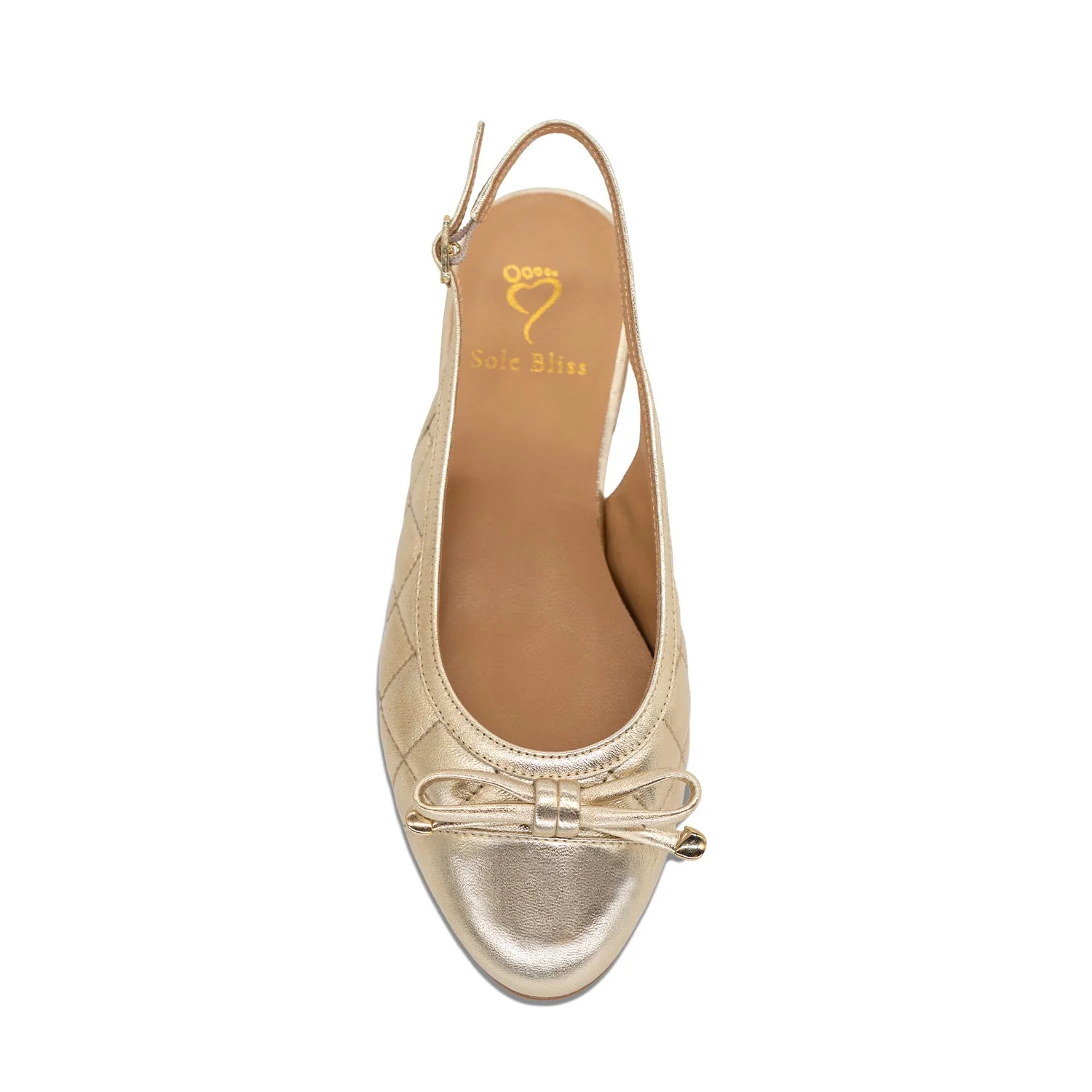 Ritz: Gold Quilted Leather - Image 5