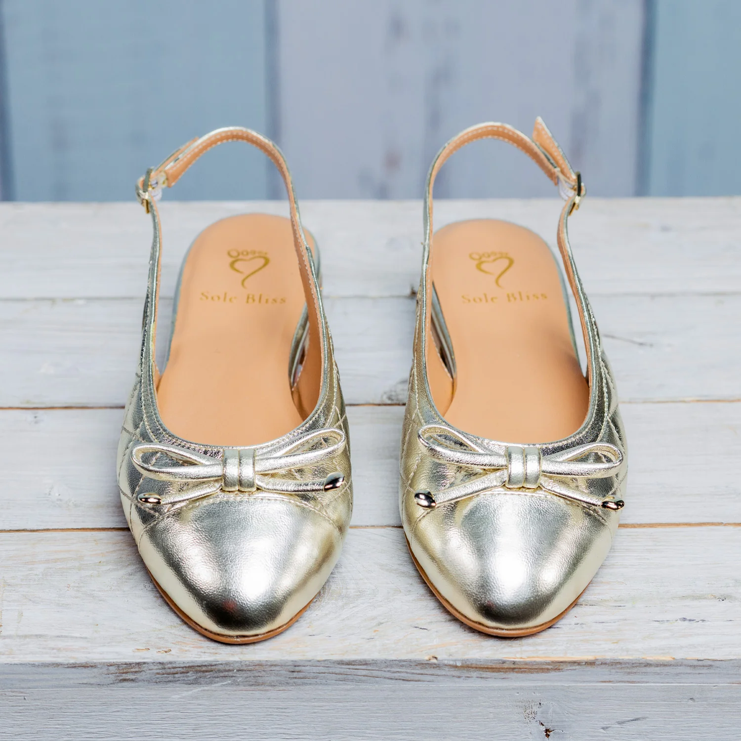 Ritz: Gold Quilted Leather - Image 6