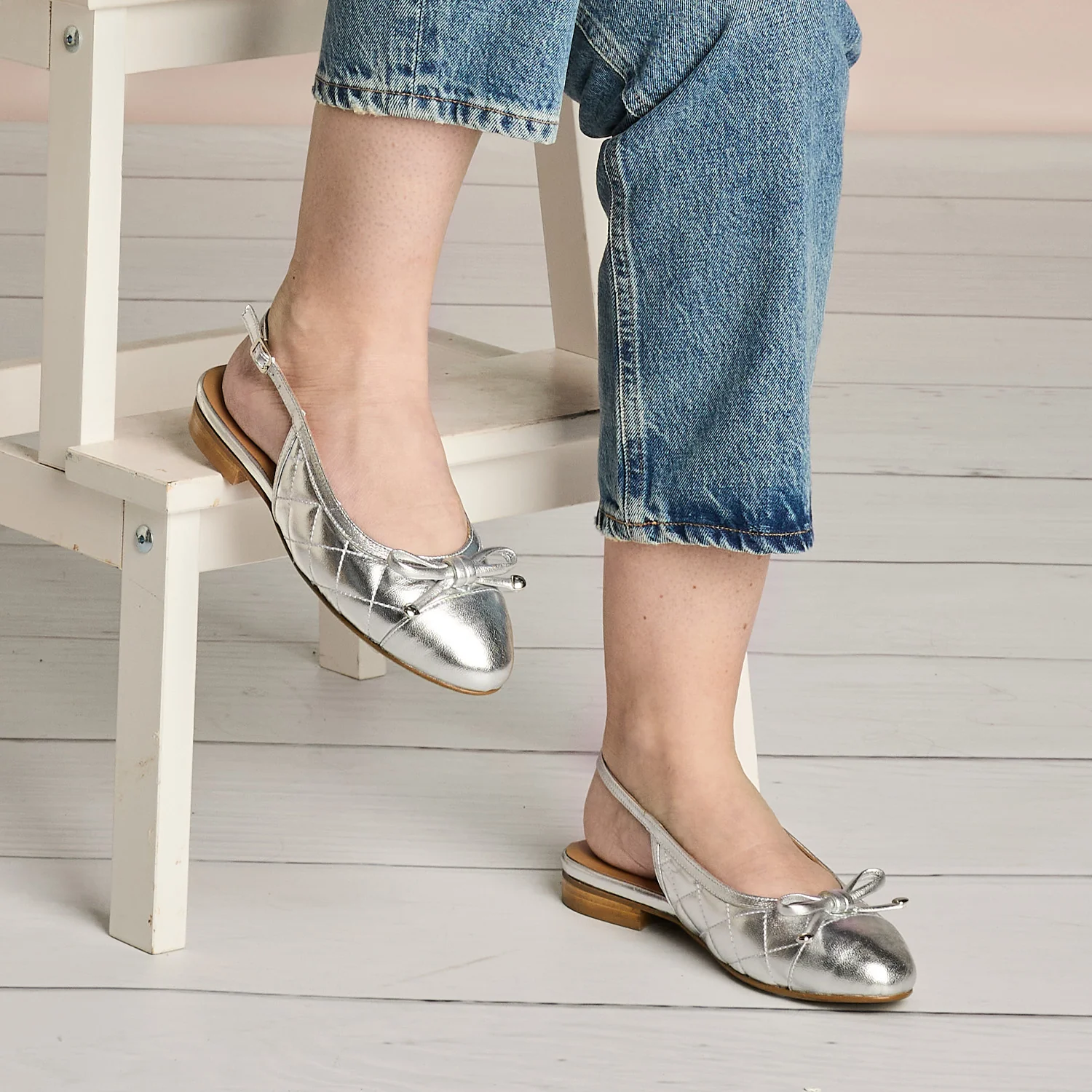 Ritz: Silver Quilted Leather - Image 8