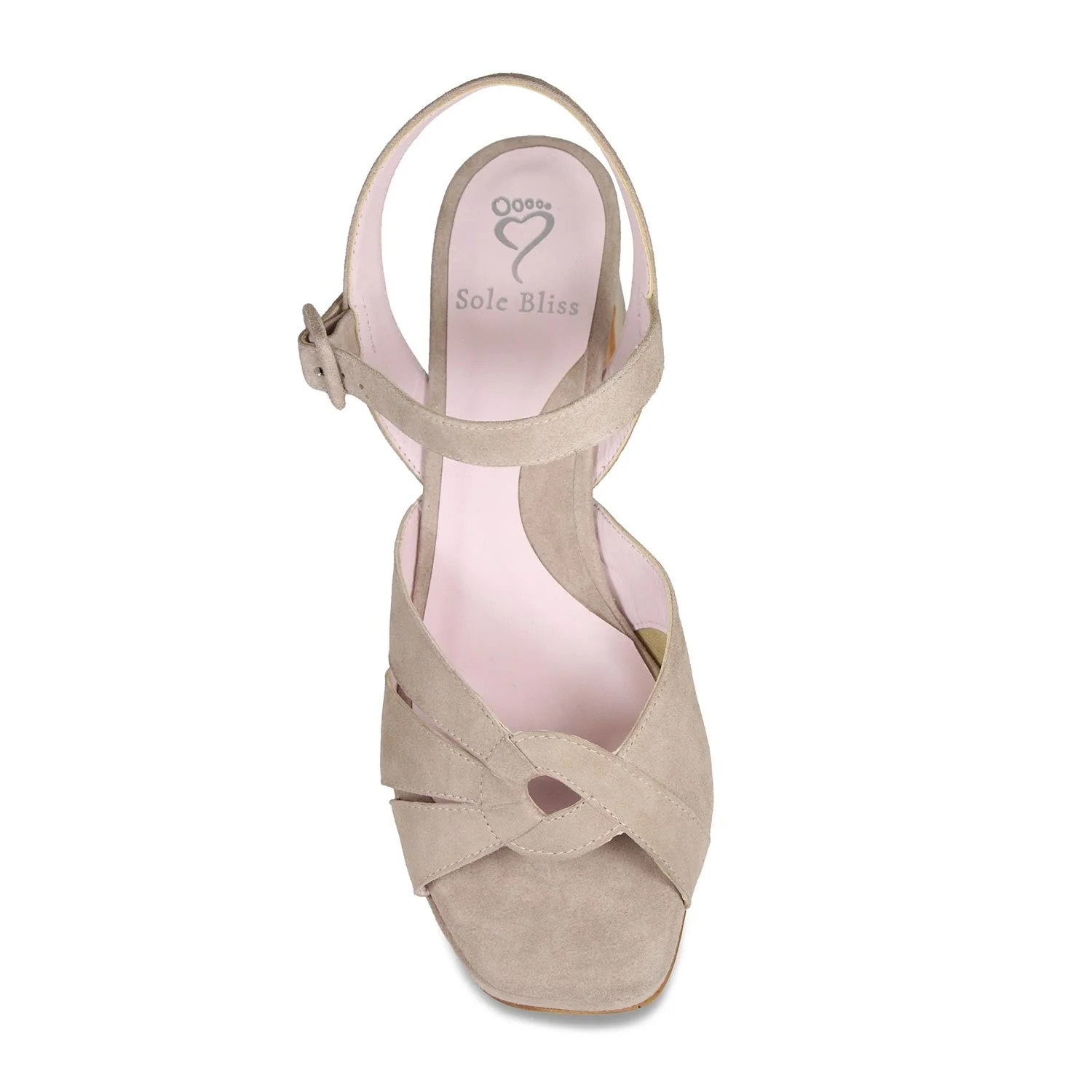 Roberta: Pale Taupe Suede - Image 4